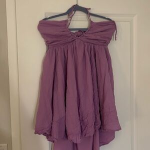 American Eagle Summer halter dress